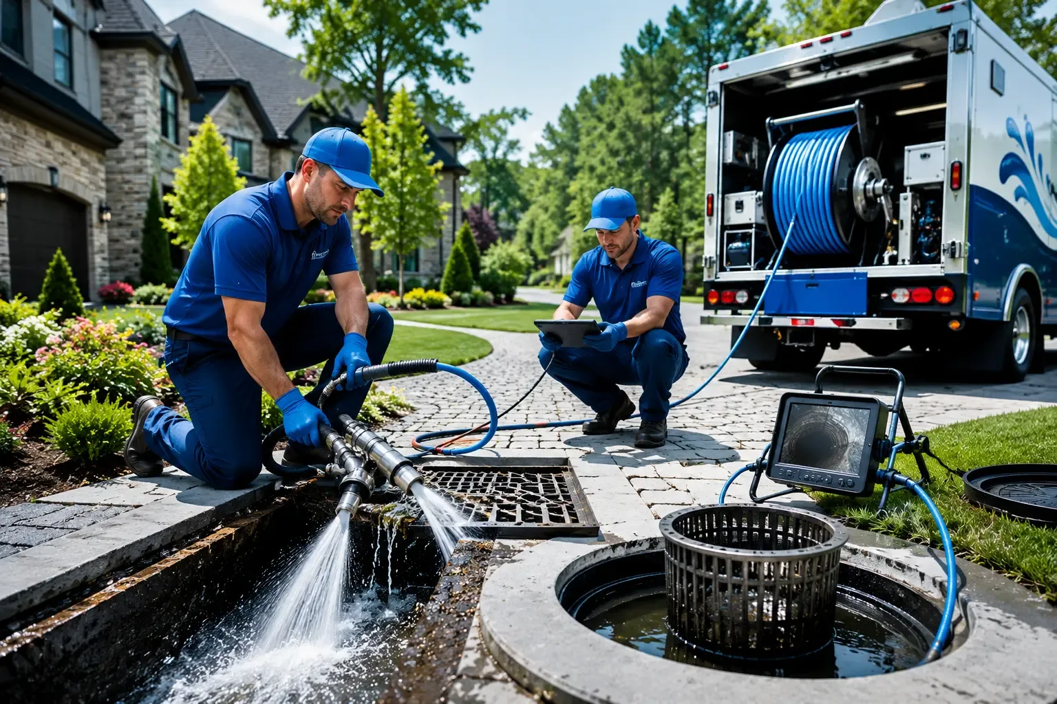 Local outdoor drain cleaning professionals in Transylvania, LA